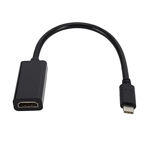 USB Type C, USB-C Type C to HDMI Adapter USB 3.1 Cable Compatible with MHL Android Phone Tablet Black