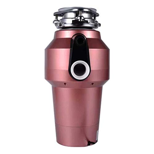 XUNMAIFXI Durable Kitchen Waste Grinder with Wireless Switch,Continuous Feed Disposall Large Capacity Food Waste Disposer Home, pink
