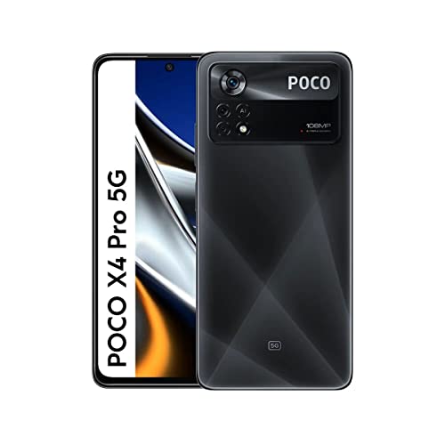 POCO X4 Pro 5G (Laser Black, 8GB RAM 128GB Storage)
