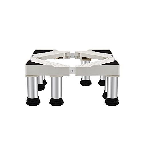 Base Ajustable para Lavadora con diseño a Prueba de Humedad, Altura Ajustable para refrigerador/lavavajillas, antivibración, Compatible con Le (25 cm,