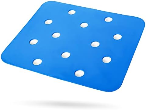 MINIVON Waterproof Shower Bench Cushion Cover for Bath Seat, Bath Chair Inside Bathroom, Non Slip Coldproof Stickable Soft Foam Pad, Padded Shower Stool Seat Mat for Elderly Senior Handicap Disabled image 3