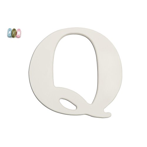 Koala Baby Uppercase Wall Letter Q - White image 2