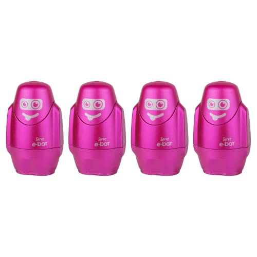 Metalik Pembe, Silgili Kalemtıraş, 4'lü Set