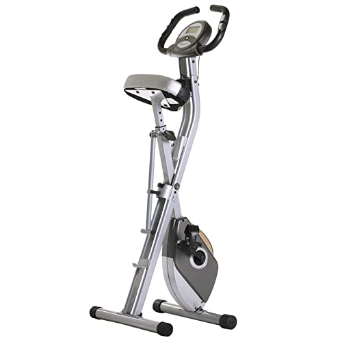 Image of Exercise Bike Magnetic Upright Exercise Bike With Heart Pulse Sensors，Fitness Equipment Home Gym