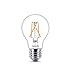 Produktbild Philips LEDclassic Lampe, ersetzt 60W, WamGlow, E27, Warmweiß (2200-2700 Kelvin), 806 Lumen, dimmbar, klar