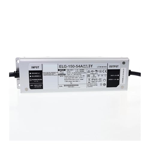 Pilote LED réglable ELG-150-54A-3Y pour illuminer vos façades et espaces extérieurs