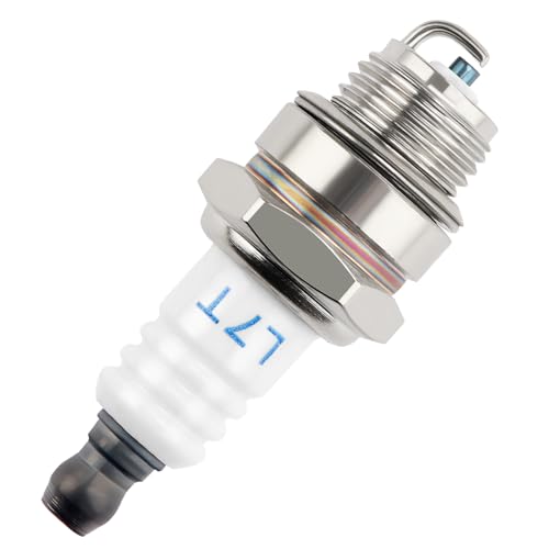 VooGenzek 1 Piezas L7T Bujías para Motosierra, Bujía BM6A / L7T Reemplazo, Bujía para Desbrozadora, Bujías de 2 Tiempos, para Cortacésped Motosierra Repuestos de Motor