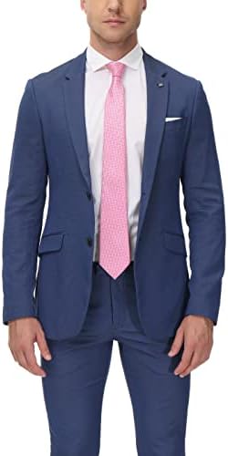 Adulove Males's Necktie Basic Silk Tie Woven Jacquard Neck Ties 9 PCS 3 315NNtT7chL. AC