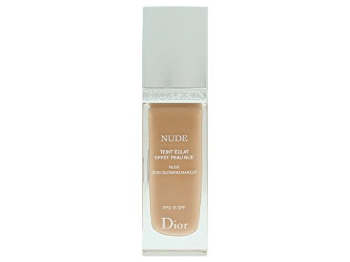 Christian Dior Nude Skin Glowing Makeup SPF 15, # 040 Honey Beige, 1 Ounce