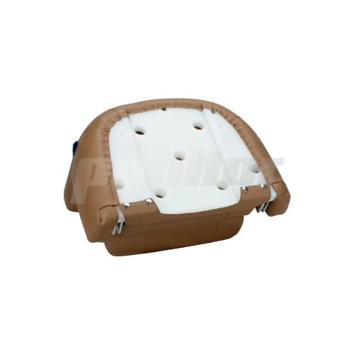Bootssitz/Bootsstuhl/Steuerstuhl "TAUBER", FlipUp-Funktion, Boot Yacht Farbe braun