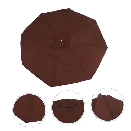 Toile de parasol de remplacement auvent extérieur imperméable patio protection - 7