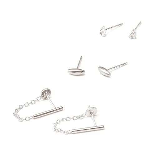 Scout Curated Wears - Refined Stud Trio - Mars/Silver