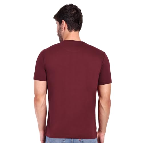 Image of EXCELLO Men's 100% Pure Cotton T-Shirt || Super Soft, Breathable, Premium Material.