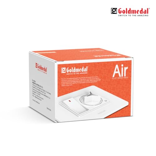 Image of Goldmedal Air 16 Ampere Single Pole MCB, White - (Pack of 4)