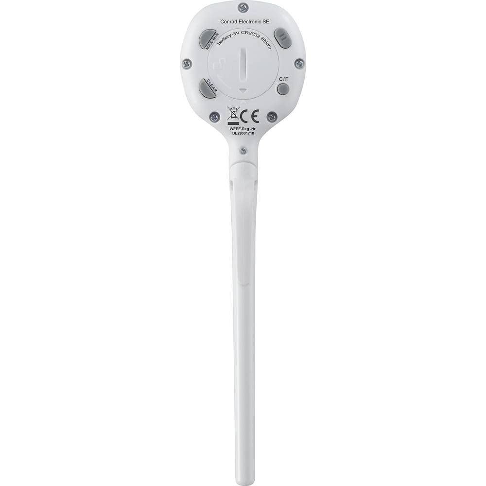 VOLTCRAFT DET4R Einstichthermometer Messbereich Temperatur -20 bis 250 °C Fühler-Typ NTC Kontaktmessung