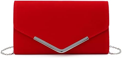 Clutch de Terciopelo Estilo Pin Up