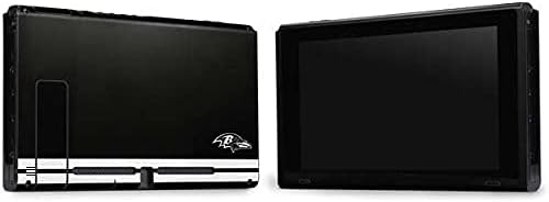 Skinit Decal Gaming Skin Compatible with Nintendo Switch Bundle - Officially Licensed NFL Baltimore Ravens Shutout Design