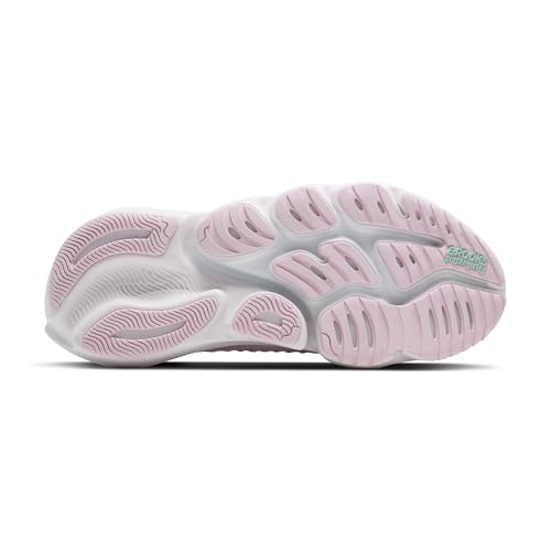 Brooks Women’s Glycerin Flex Neutral Running & Walking Shoe - Pink/Harbor Mist/Yucca - 9 Medium - image 6