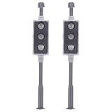 TOKIDNY 87 aus Kunststoff Künstliches Landschaftssignal für Sandtisch und Mikrolandschaft Selbstgemacht Modellbahn Zubehör