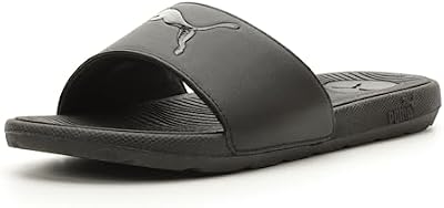 PUMA Women's Cool Cat 2.0 Slide Sandal, Black Black, 8