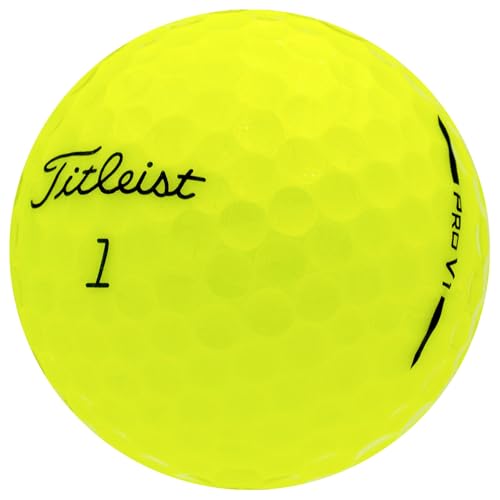 LostGolfBalls Titleist Pro V1 Yellow 2025 Golf Balls, Used &