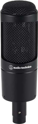 Audio-Technica 2035 micro cardioïde à électret noir pour studio - 2