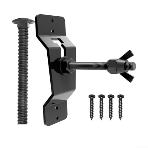 Semplifica lo stoccaggio del nostro supporto per pneumatici di scorta da parete rende l'accesso senza sforzo (nero)