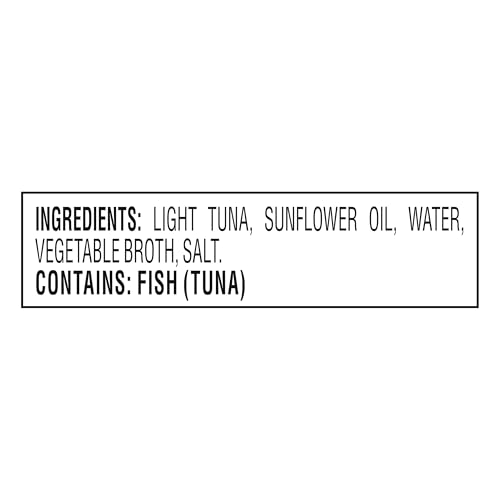 Image of StarKist Chunk Light Tuna in Sunflower Oil, 2.6 Oz, Pack of 24 | 17g Protein Per Serving, Ready to Eat, Shelf Stable Seafood, Gluten Free, Soy Free, No Draining for Salads, Sandwiches