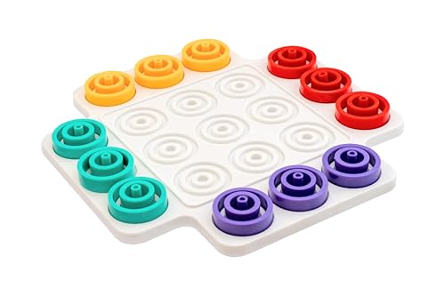 Truzo Krazy Rings|Brain Teasers Toy Jigsaw Intelligence Puzzle |Educational Puzzle Game for Kids | 3D Strategy Board Game with Colorful Rings |Multicoloour (B0DDCGWV4W) Amazon Price History, Amazon Price Tracker