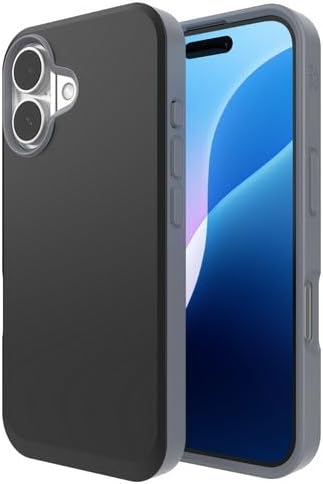 ZAGG SoHo Snap Case for iPhone 16 - MagSafe Compatible, 10ft Drop Protection, Graphene-Infused, Wireless Charging, Eco-Friendly, Two-Tone Design, Black - Image 10