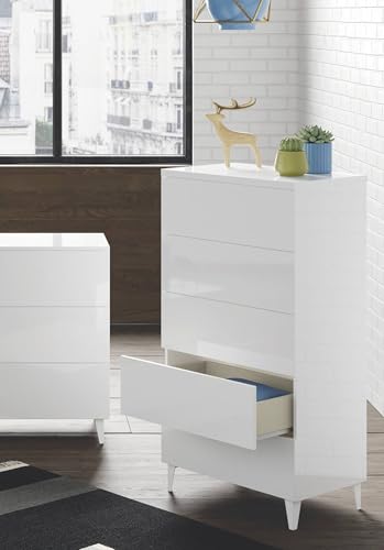 CERTIFICAZIONI E INNOVAZIONI - Articolo d'arredamento di design con certificazione PEFC, perfetto per arredare un ambiente moderno e luminoso: è il prodotto ideale per chi è alla ricerca di un prodotto funzionale e salvaspazio per la propria casa o il proprio appartamento - Garanzia 2 anni dalla data di acquisto - Fornito smontato con libretto di istruzioni al montaggio