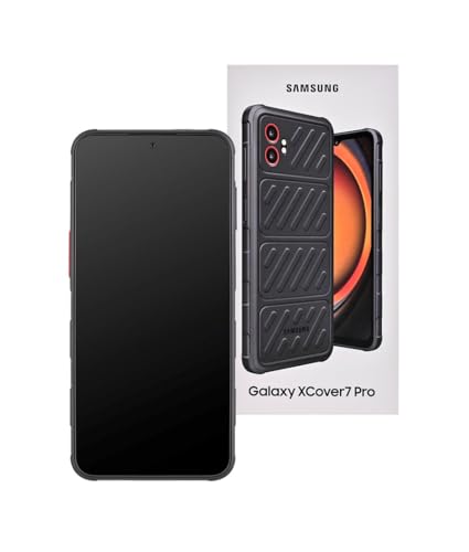 Samsung Galaxy XCover 7 Pro G766B 5G Dual Sim 6GB RAM 256GB Enterprise Edition   Black [Energieklasse B] (SM G766BZKFEEE)