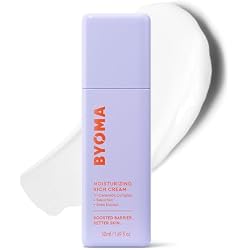 BYOMA Moisturising Rich Cream (50ml) Face Moisturiser with Ceramides, Hydrates and Nourishes Dry Skin - Barrier Repair, Alcohol Free, Vegan