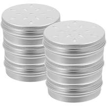 ORFOFE 6Pcs Hollow Thread Aluminum Scent Training Cans for Dogs Lightweight and Portable Multi Functional Packaging for Cosmetics Skincare and