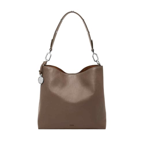Sac à bandoulière Fossil Jessie en cuir noble, des finitions d'une qualité remarquable.