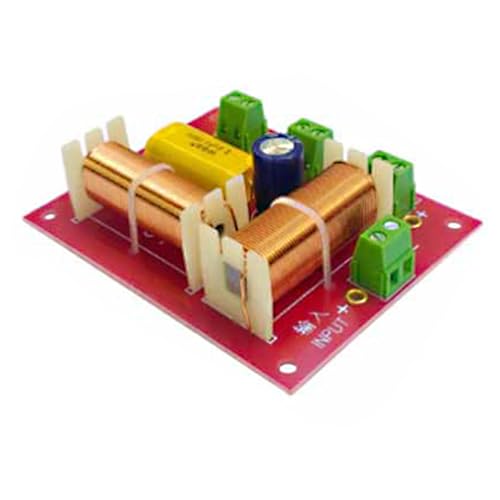 GMBYLBY 200W Speakers Crossovers Filter Frequency Divider for Optimals Bass Distribution in Various Applications