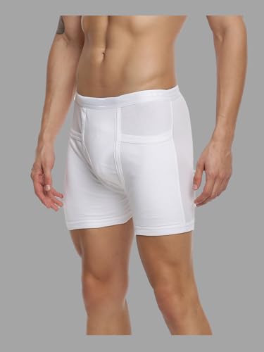 Image of RAMRAJ COTTON Men Cotton Trunks - Multicolor| Outer Elastic Waistband With Double Side Pockets