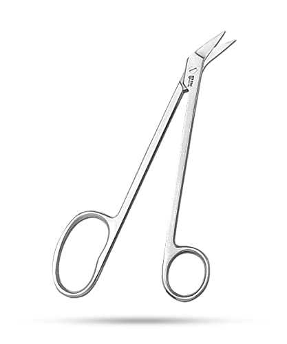 SMI Long Handle Toenail Scissors for Seniors Podiatrist Nail Clippers for Disabled Thick & Ingrown Nails Stainless Steel Nail Scissors Nail Cutters (18 cm)