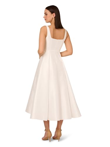 Adrianna Papell Women's Mikado Ankle Dress2