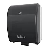 Tork Mechanical Hand Towel Roll Dispenser, Black, H71, Durable, Hygienic, One-at-a-Time dispensing, 772728