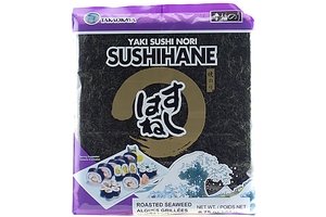 Takaokaya Sushihane Roasted Seaweed Sheets - 0.75oz [ 12 units]