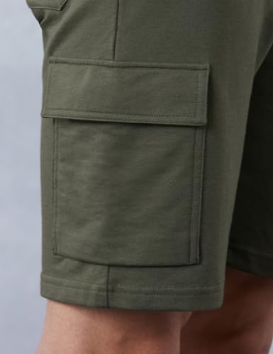 Image of Amazon Brand - Symbol Men's Casual Cargo Knit Shorts