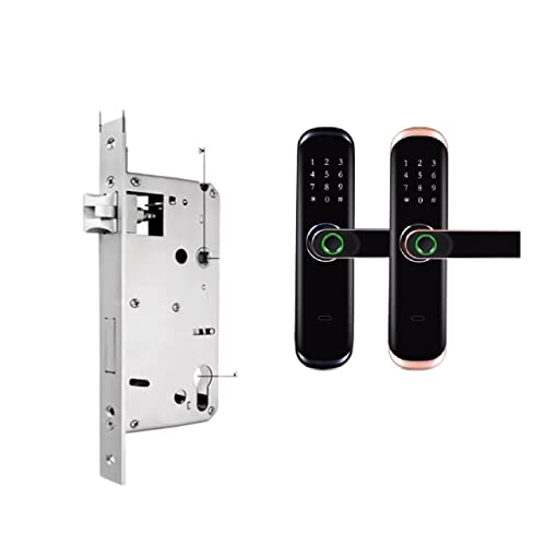 �z�[�� �G���N�g���j�N�X Tuya ���C�����X �h�A ���b�N ���̔F�؎w��n���h�� �h���X�}�[�g �Z�L�����e�B �L�[ �J�[�h �R�[�h�t�� ���z����(22-240(7085),Black)