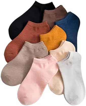 Girls Ankle Length Cotton Socks With Colourful Cute Colours Also for Women Low Cut Ankle socks Combo (Cotton blend) Pack of 5 (Colors May Vary)