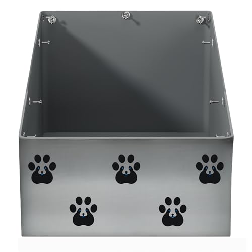Dogvingpk Spare PVC Pet Bathtub is Only Suitable for Models (1 PVC-TUB-L) and (2 PVC-TUB-L) Pet Bathtub (Grey, Large)