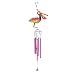 Continental Art Center Inc. CAC20710B Fun Colorful Metal Cute Wind Chime, Pelican, Multicolor
