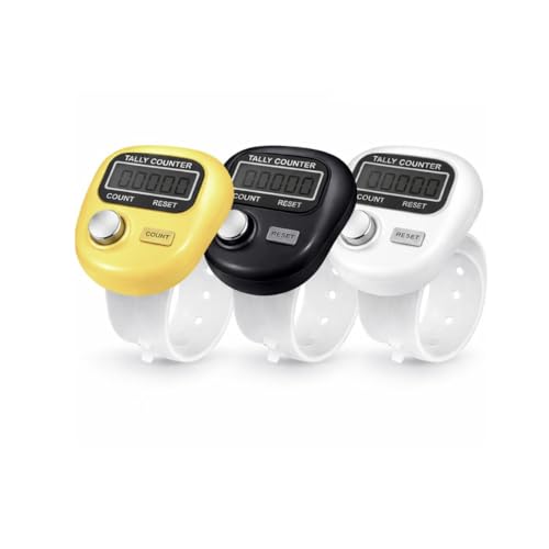 Image of EDNITA Tally Counter for Chanting Mantra | Counter mala jaap | naam jap Counter | jaap Counter | Random Color | japa Counter (Pack of-3)