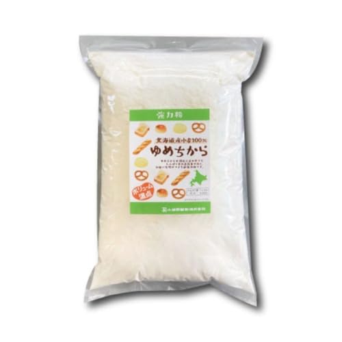 小笠原製粉 北海道産 ゆめちから パン用 強力粉 2.5kg
