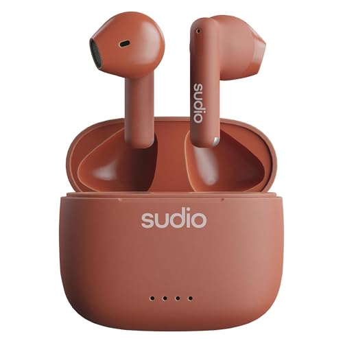 Amazon.co.jp: SUDIO A1 (シエナレッド) ワイヤレスイヤホン