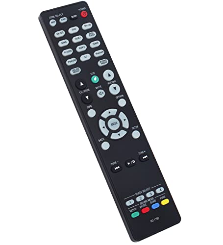 VINABTY Replacement Remote Control Fit for Denon Integrated Network AV Receiver AVR-S900W AVR-S910W AVR-S920W AVR-X2100W AVR-X2200W AVR-X2300W AVR-X3100W AVR-X3200W AVR-X3300W AVR-X5200W RC-1192 - Image 3